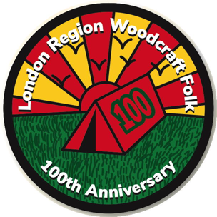 Small London Region 100th birthday badge